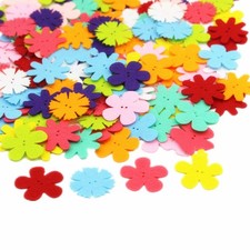  140 PCS Fiori Stoffa Decorazione in Tessuto Mestieri Di Fai -da -te