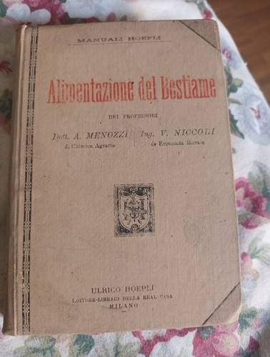 Manuali hoepli antichi - manuali,