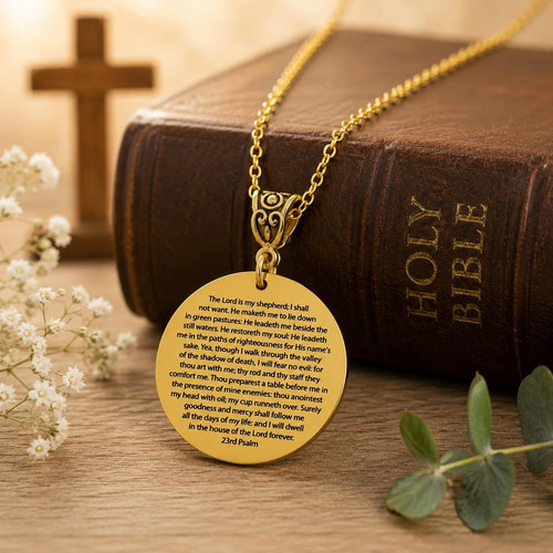Collana salmo tono oro - collana, 23°