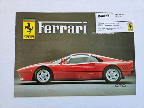 Ferrari gto testarossa 400i - ferrari,