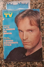 TV SORRISI E CANZONI 21 1986-Miguel Bosè-Lory del Santo-Pippo Baudo-Red Canzian