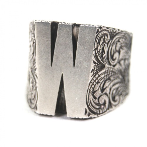 Grande anello gucci alfabeto - anello,