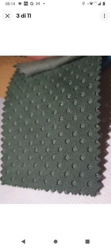 Tessuto alcantara forato per - forato,