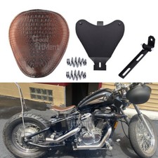 Sedile moto pelle di