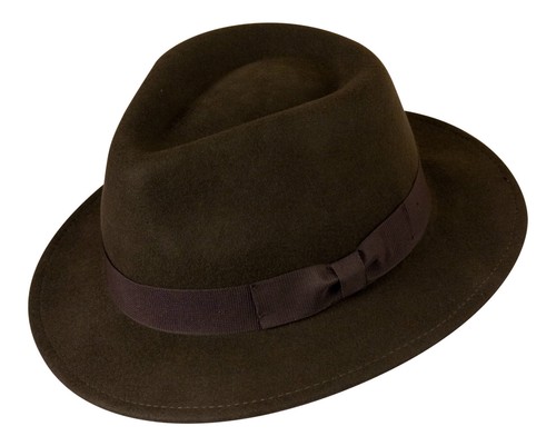 Gamble gunn marrone fedora - &,