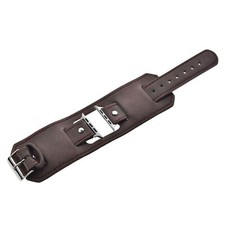 Bracelet manchette en cuir