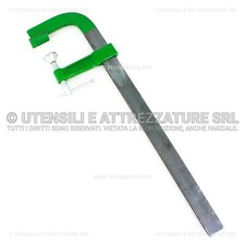 R&G MORSETTO SERRAGIUNTO STRETTOIO in ACCIAIO con LEVA SCORREVOLE per FALEGNAME