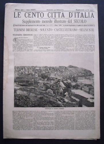 1900 cento citta italia - 1900=le,