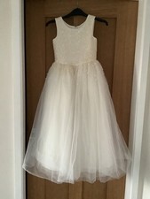 Abito lungo bambina damigella