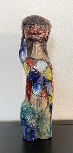 Figurina donna arlecchino