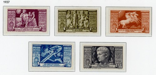 Italia regno 1937 anniv - 1937.,