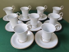 Porcelaine de Limoges 9 Tasses