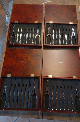 Set posate per crostacei - 4, di
