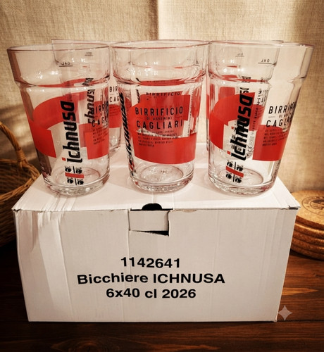 Ichnusa set bicchieri - ichnusa,