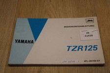 Yamaha TZR125 Manuale di