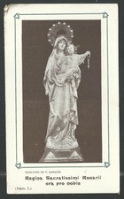 santino antico de la Madonna image pieuse holy card estampa