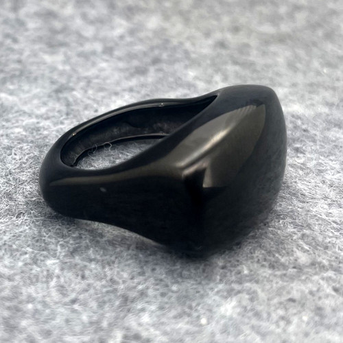 Fede nuziale nero - nero, design