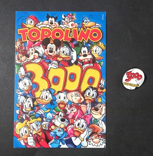 Cartolina spilletta topolino - cartolina, e