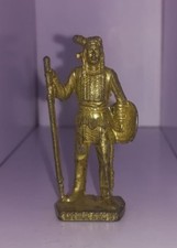 Soldatini Kinder in di Metallo Piombo Indiano Little Crow