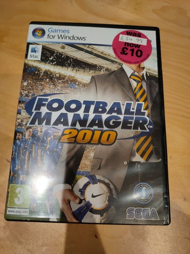 Football manager 2010 pc - 2010, (pc