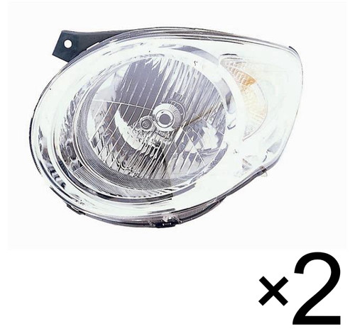 Coppia fari anteriore dx - sx,