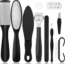 Kit Pedicure, 10 in 1 Raspa