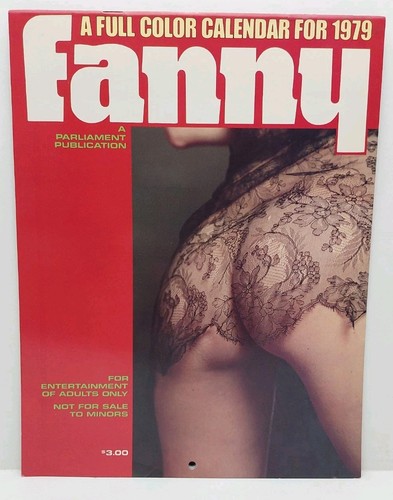 Calendario fanny 1979 pinup - calendario,
