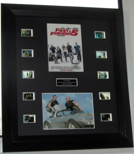 Fast and furious framed - 5",