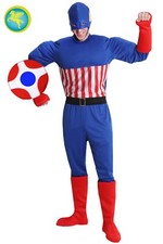 Costume Capitan America Adulto