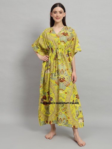 Abito maxi lungo cotone - maxi,