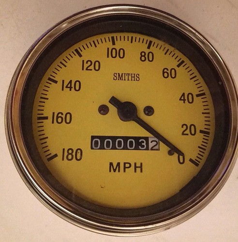 Tachimetro vintage manuale 180 - vintage,