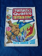 I FANTASTICI QUATTRO GIGANTE N.1 - CORNO 1978