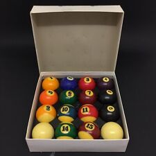 FANTASTICO SET VINTAGE BOCCE BILIARDO TOP ARAMITH CARAMBOLA STECCA ANNI 60-70