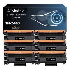 KIT 6 TONER TN-2420 COMPATIBILI BROTHER MFC L2710DW L2710DN L2710 L2750 L2730
