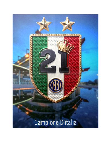 Inter calcio scudetto - 21,