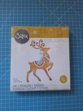  "RENNA ELEGANTE" FUSTELLA SIZZIX BIGZ DIE REINDEER  658738 - BIG SHOT 
