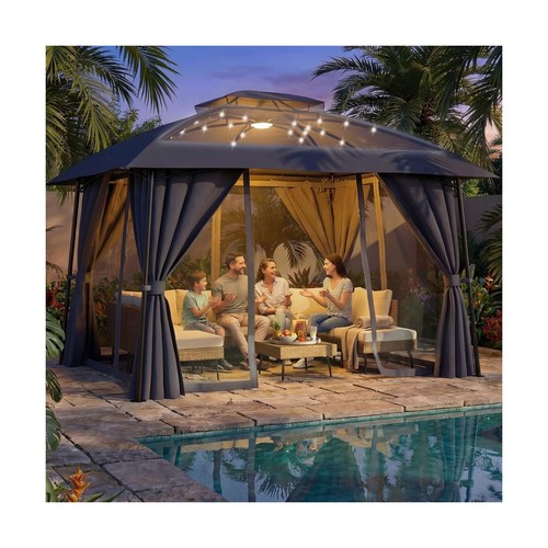 Outdoor patio gazebo 10x12 - patio,