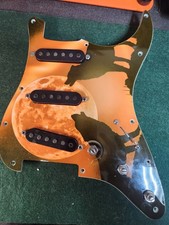 Fender Custom Shop 54's Black Pickup Set, TESTATO, FUNZIONANTE, battipenna carico