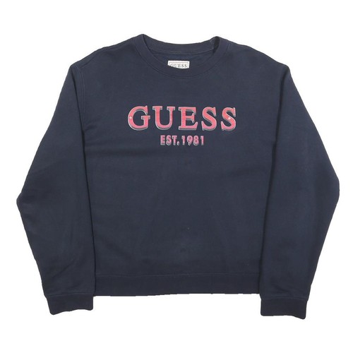 Guess felpa donna blu - felpa,