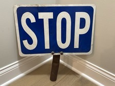 Antico Cartello Stop