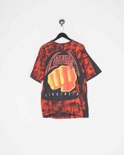 T-shirt Terremoto punto singolo stampa all over Litfiba (XL)