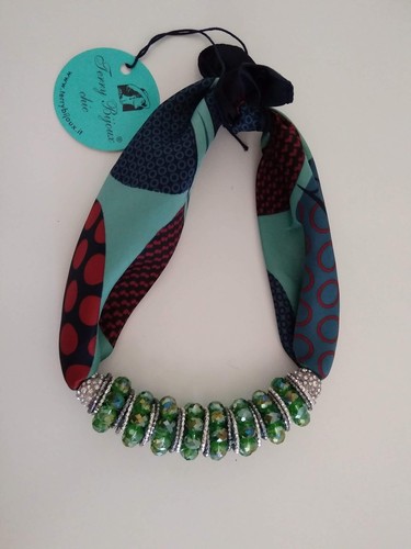 Collana foulard gioiello terry - foulard,