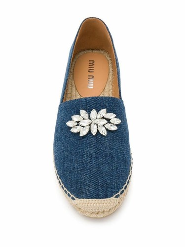 Miu blue denim crystal - miu,