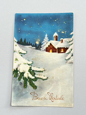 BUON NATALE CASETTE NEVE ABETI