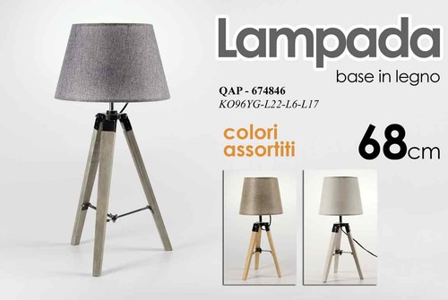 Lampada 68cm lumetto - lumetto, trepiede