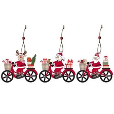  3 Pcs Camion Di Babbo Natale