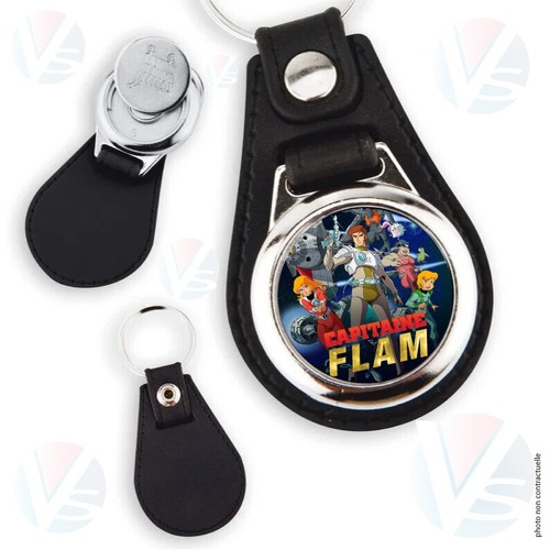 Porte clés capitaine flam - porte-clés,