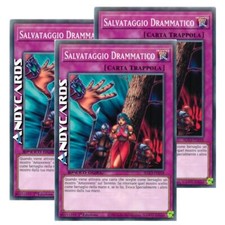 3x SALVATAGGIO DRAMMATICO (SPEED DUEL) (Dramatic Rescue) Comune SGX3 ITD18 • 1Ed