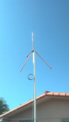 Antenna piano terra verticale - terra,