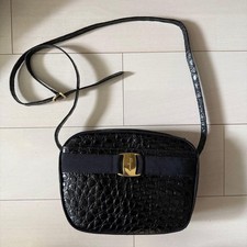 Borsa a tracolla Salvatore Ferragamo borsa Vara nera autentica